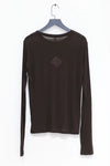 BASERANGE Classic Bamboo Fiber Bamboo Cotton Long Sleeve T-Shirt Series Collection Round Neck Bottoming Shirt France BAS-TOLS-BL-000-FOVEA